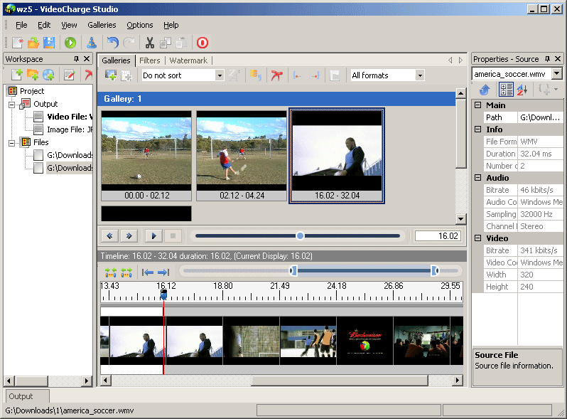 Videocharge Studio screenshot Videocharge Studio screenshot